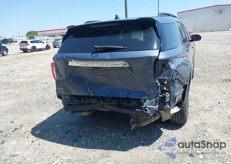 2021 Ford Explorer Xlt из США, поврежденный, VIN 1FMSK7DH4MGA11247